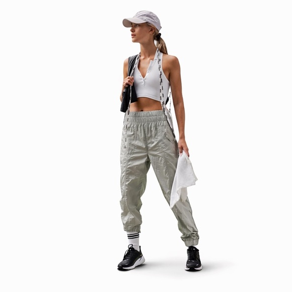 Free People Pants - Free People M Movement Way Home Joggers 0031 Arctic Mist Silver medium